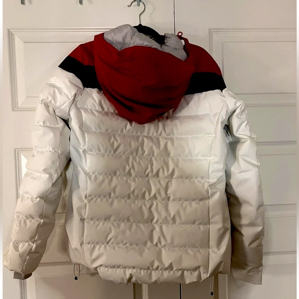 Helly Hansen Red, Black, and White Ski Jacket - Picture 8 of 8